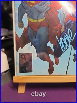 DC Marvel Superman Spider-man 1 Signed & Exclusive Cover Kaare Andrews Coa 2026