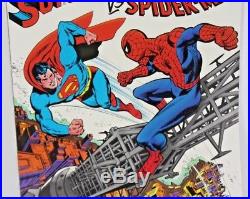 DC Marvel Superman Vs. Amazing Spiderman Comic Book Battle Of The Century Ex-nm