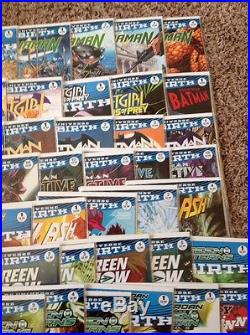 DC Rebirth Huge 78 Comic Lot All 1st Prints Nm 9.4 Condition Batman Superman Jla