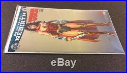 DC REBIRTH SDCC Exclusive #1 Metal Variants BATMAN Superman WONDER WOMAN Jim Lee