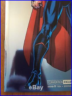 DC Rebirth Superman #1 SDCC Jim Lee Foil Cover Variant (2016)