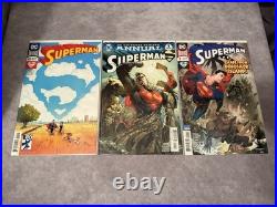 DC Rebirth Superman Lot Collection Man Of Steel 67 comics