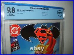 DC SUPERMAN / BATMAN # 13 CLASSIC TURNER SUPERGIRL COVER CBCS 9.8 WP Stunning