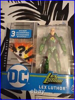 DC Spin Master Lex Luthor, Reverse Flash, and Green lantern X2 lot new