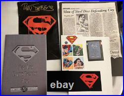 DC Superman 75 Here Lies Earth's Greatest Hero 1993 SUPERMAN MEMORIAL SET Auto