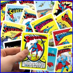 DC Superman Comic Book Lot Stickers 960 Total Stickers READ DESCRIPTION