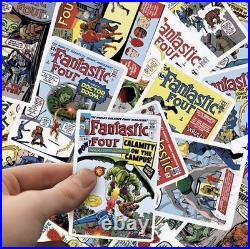 DC Superman Comic Book Lot Stickers 960 Total Stickers READ DESCRIPTION