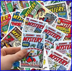 DC Superman Comic Book Lot Stickers 960 Total Stickers READ DESCRIPTION