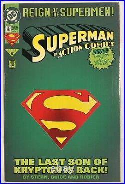 DC Superman In Action Comics Reign Of The Supermen 1993 #12 #687 June 93