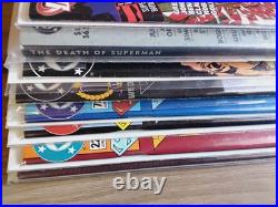 DC Superman Lot 27 Mixed Titles+series+Anniversary & More 1987-2009 VF/VG