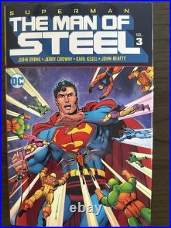 DC Superman THE MAN OF STEEL Vol 1-4 by John Byrne Hardcover Out of Print
