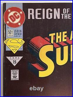 DC The Adventures Of Superman Reign Of The Supermen 1993 #15 #501 June 93