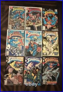 DC The Adventures of Superman Comic Book Lot Of 125 Range 425-588