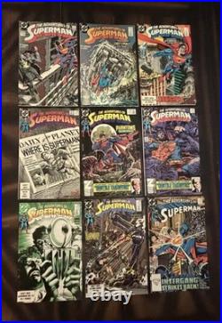 DC The Adventures of Superman Comic Book Lot Of 125 Range 425-588