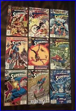 DC The Adventures of Superman Comic Book Lot Of 125 Range 425-588