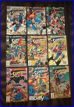 DC The Adventures of Superman Comic Book Lot Of 125 Range 425-588
