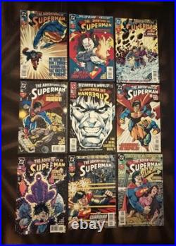 DC The Adventures of Superman Comic Book Lot Of 125 Range 425-588
