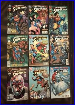 DC The Adventures of Superman Comic Book Lot Of 125 Range 425-588