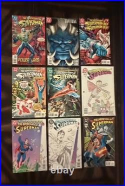 DC The Adventures of Superman Comic Book Lot Of 125 Range 425-588