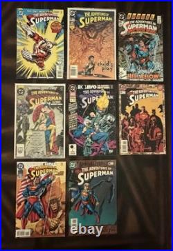DC The Adventures of Superman Comic Book Lot Of 125 Range 425-588