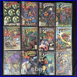 DC The Adventures of Superman Lot of 114 NO DUPLICATES 1987 to 1996