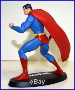 DC Universe Online SUPERMAN Ltd Ed 6 1/4 Statue #734/5000 based on Jim Lee