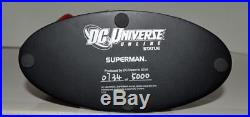 DC Universe Online SUPERMAN Ltd Ed 6 1/4 Statue #734/5000 based on Jim Lee
