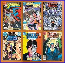 DC comics massive job lot of 50 x comics (1979 2020) 50 x FN+ to NM DC comics