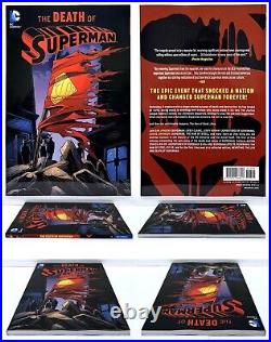 DEATH AND RETURN OF SUPERMAN Lot 1-5 TPB DC Comics DOOMSDAY, REIGN OF SUPERMEN+