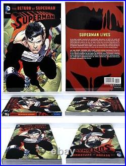 DEATH AND RETURN OF SUPERMAN Lot 1-5 TPB DC Comics DOOMSDAY, REIGN OF SUPERMEN+