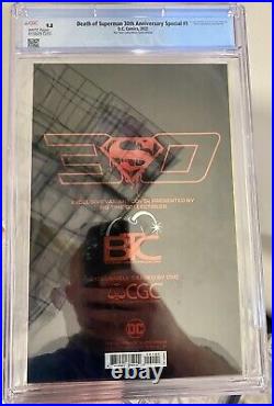 DEATH OF SUPERMAN 30TH ANNIVERSARY Special 1 Gold Foil CGC 9.8 # 205/300