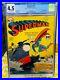 DOUBLE COVER Superman #13 CGC 4.5 1941 DC 1st DC Superman Logo WWII CLASSIC