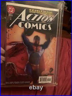 Dan Jurgens Signed Superman Comic Book