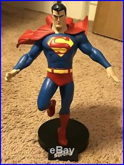 Dc Comics Direct All Star Superman Animated Cartoon Movie DVD Maquette Statue
