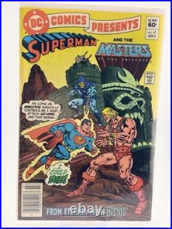 Dc Comics Presents 47 1982 Newsstand First Appearance Of He-Man And Skeletor
