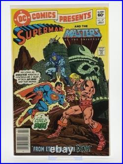 Dc Comics Presents 47 1982 Newsstand First Appearance Of He-Man And Skeletor