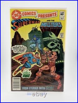 Dc Comics Presents 47 1982 Newsstand First Appearance Of He-Man And Skeletor