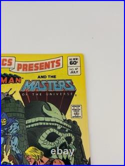 Dc Comics Presents 47 1982 Newsstand First Appearance Of He-Man And Skeletor
