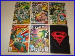 Death Of Superman 46 Issue Lot + Reign Of The Supermen + Funeral For A Friend