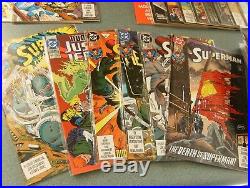 Death and Return of Superman complete comic lot set Doomsday story 44 books NM