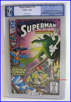 Death of SUPERMAN #75 Man Of Steel #18 DOOMSDAY SET1992 parts1-7 PGX CGC 9.8 9.6