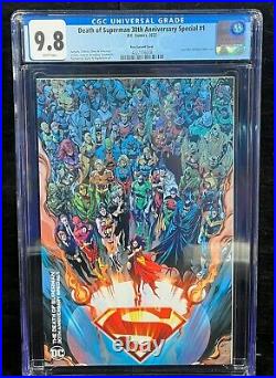 Death of Superman 30th Anniversary Special #1 CGC 9.8 2022 DC Ivan Reis Variant