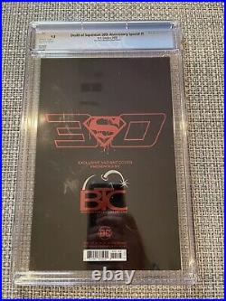 Death of Superman 30th Anniversary Special #1 Silver Foil Ed Lmtd 1000 CGC 9.8