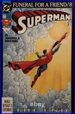 Death of Superman Complete Set, Funeral For Friend & Reign of Supermen Lot of 24