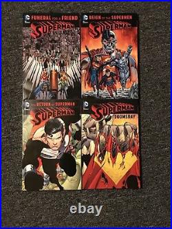 Death of Superman TPB Lot Set 2016 Book 1 2 3 4 5 DC Comics Jurgens