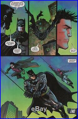 Denys Cowan/ Klaus Janson-batman, Robin, Superman Orig. Ink Art! Free Shipping