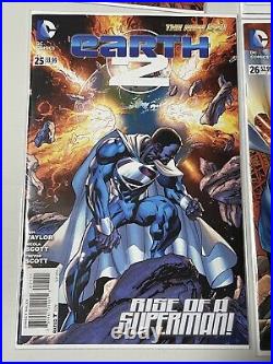 Earth 2 19,24,25,26- 1st Val-Zod In-Costume/Cover! HOT! Micheal B Jordan VF+/NM