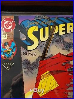 Ending Soon Certified Superman #75 Signed by Creator Jerry Siegel VERY RARE
