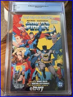 FREESHIPPING DC/Marvel Superman/Spider-Man #1 (2026) CGC 9.8 Jorge Jimenez Cover