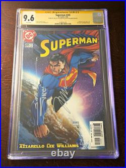 FREE SHIPPING Superman #205 CGC 9.6 Signature Signed Lee, Williams & Sinclair
